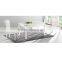 2015 TOP black tempered design glass coffee table