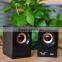 piano coating speaker wooden mini portable amplifier speaker