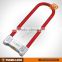 U shackle lock for motorbike, motorcycle, scooter, double locking, security cylinder system