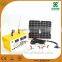 AC DC solar energy/portable solar lighting system with FM radio