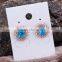 Yiwu Top Design High Quality Fancy Gold Stud Earring