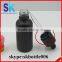 MOQ one carton 30ml e juice black matte glass bottle