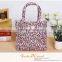 Popular High Quality Lovely Colorful Leopard Grain Girls Pvc Bag