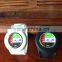 Silicone Good Quality Simple Round White Big Snap Men Watch With UAE Flag