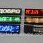 rechargeable LED Name Tag / LED Name Badge for moving text