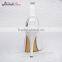 Wholesale OEM white satin wedding shoes open toe slingback bridal shoes