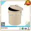 Colorful kitchen recycle metal home storage with inner barrel