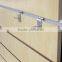 slatwall board/Aluminum profile used on slat wall shelves China supplier
