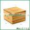 FB8-2056 square bamboo storage box with wholesome