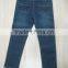 Wholesale price lasted designed kids pants kids denim trousers soft washed jeans