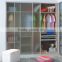 Customized bedroom wardrobe cabinets painted glass sliding door fittings laminate designs india