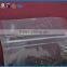 Clear eight-side sealed pouch with zipper