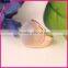 2015 Latest Design Moonstone rose gold Ring