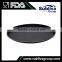 Professional 11 Inch Fiberglass Non Slip Round Seving Tray