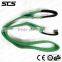 Green colour flat polyester lifting webbing sling 2T 4M