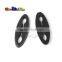 1/8"(4mm) 2 Holes Flat Soft Sliding Pointed Oval Cord Lock Stopper For Shoelace Paracord Backpack #FLS104