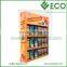 Foldable Corrugated Cardboard Hanging Retail Sidekick Display