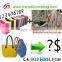 New design fashion candy color beach bag , silicon bag ,women bag 2014