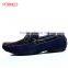 Swede leather color matching mens driver shoes casual shoes