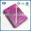 Bulk custom A5 spiral notebooks for children with low price OEM accept