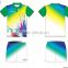 custom high quality dry fit quick dry badminton wear/jersey with free design
