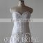 Newest Style Sweetheart Lace Up Back Appliqued Lace Sequined Brazilian Wedding Dresses