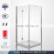 Tempered glass partition shower cubicle sizes