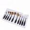 No.1 Sales Tooth Brush Style 10pcs Makeup brush set/Oval BB Cream Foundation Brushes