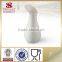 Handmade decorative white porcelain vase single flower vase