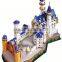 Building 3d paper model puzzle