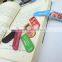 Supply tourist souvenirs folding creative natural wooden bookmark