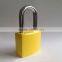 spark-proof aluminum shackle padlock aluminum combination padlock