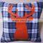 embroidered polyester/cotton canvas handemade printing backrest floor cushion