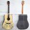 Weifang Rebon 41 Inch All Solid Wood D45 Acoustic Guitar With Real Abalone Dragon Inlay
