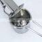 Stainless Steel Potato Ricer With 4 Disks, Potato Masher