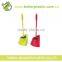Wholesale custom factory directly plastic hand toilet brush holder ,toilet brush sets
