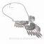 New Fashion Exaggeration Tassel Statement Bib Choker Necklace Jewelry