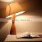 Wooden home decor bedroom desk wood reading lamp