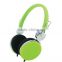 lovely stretchable stereo headphone deep bass performace headset with mic for computer or gaming console