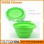 Food grade BPA free silicone collapsible strainer
