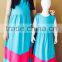 2015 latest fashion dresses fancy maxi dress , mommy and me maxi dress, adorable mummy and daughter maxi boutique dress
