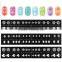 Nail art designs nail sticker hollow out nail art printer nail polish art stencil