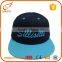wholesale 100% cotton/arcylic up plain kids brim snapback hat                        
                                                Quality Choice