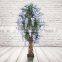 Gorgeous Red Azalea Flower Tree Artificial Flower Tree For Hotel Decoration