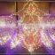 Christmas Rope Motif Light Outdoor Lighting Factory Price City 2d Led Decoration Pole Motif Light