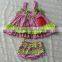 summer fashion baby cotton with skirts romper