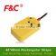 F3Q series 40*40mm, 30mm Long Sensing Range Top Sensing Inductive Proximity Sensor, With Red Protected Tube.