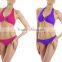 Vintage bandeau swimwear set high quality and hot sexy girls image bikini