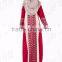 Fashionable Abaya Muslims Caftan Turkish Appliques Lace Islamic Women Clothing Long Dress Kaftan Mixed Color Two Shades