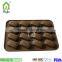 Different shape 12-cups Silicone Chocolate Moulds